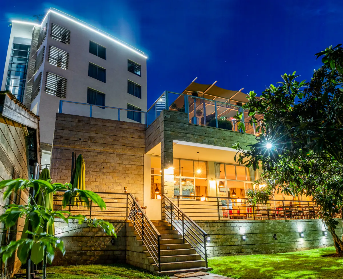 The Alps Hotel dining